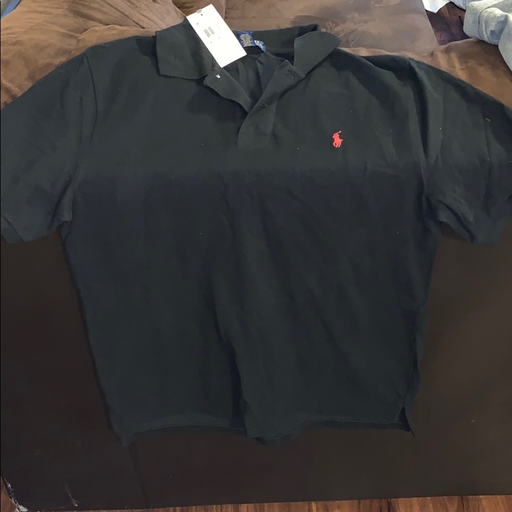 Boy’s black XL short sleeve Polo
